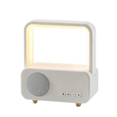 Imagem de Alto-falante Bluetooth com lâmpada de mesa Luz noturna de cabeceira Mi