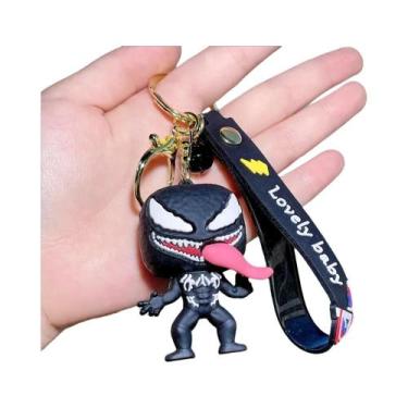 Imagem de Chaveiro Kawaii Homem-Aranha - Figura de Ação para Mochila ou Bolsa In
