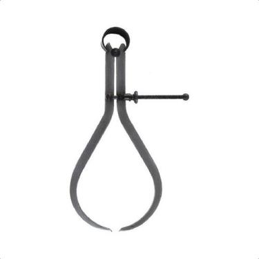 Imagem de Compasso Externo 8 Polegadas Em Aço Raio Circunferência - EDA