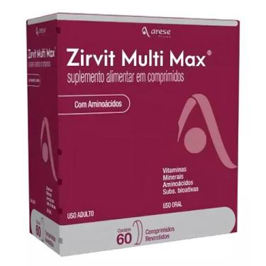 Imagem de Multivitamínico Zirvit Multi Max 76 comprimidos, Polivitamínico Comple