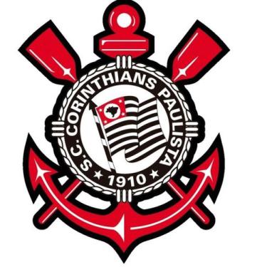 Imagem de Molde Abs 1,5mm Time - Brasão Escudo Corinthians - garden