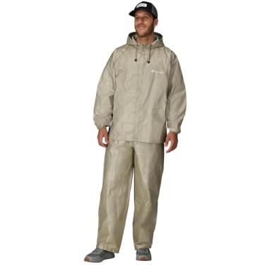 Imagem de FROGG TOGGS Roupa de chuva masculina Ultra-Lite2 impermeável respirável, cáqui, grande