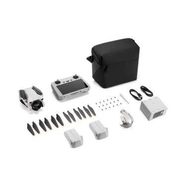 Imagem de Drone dji mini 3 fly more combo (dji rc) (gl), cinza