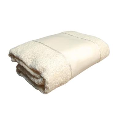 Imagem de Toalha Banho Döhler Multiarte Felpuda Para Pintar 70x140cm (Marfim 3500)