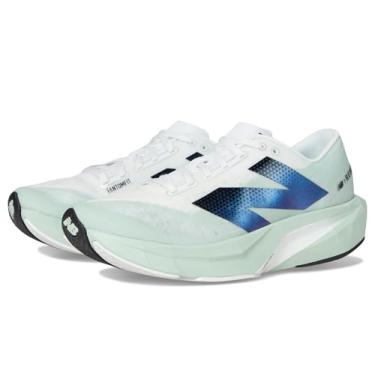 Imagem de New Balance FuelCell Rebel V4 Tênis de corrida masculino, Cinza de argila/branco/preto, 41