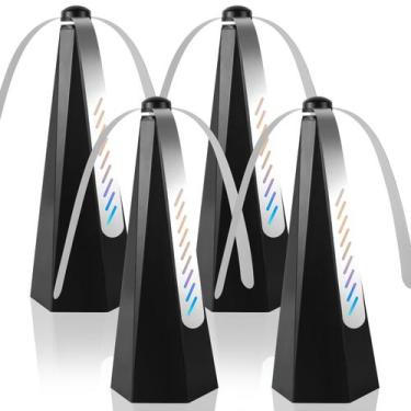 Imagem de Ventilador de Mesa Fly Fan Yoiemivy com Lâminas Holográficas - Pacote 