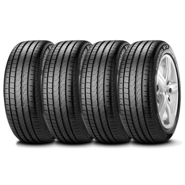 Imagem de Kit 4 Pneu Pirelli Aro 17 225/45r17 91W Cinturato P7 Run Flat