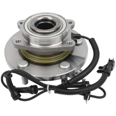 Imagem de IRONTEK Rolamento de roda dianteira 515150 e conjunto de cubo compatível com Chrysler Town & Country 2012-2016 Dodge Grand Caravan 2012-2015 Ram C/V 2013-2014 Volkswagen Routan 5 terminais c/ ABS 1