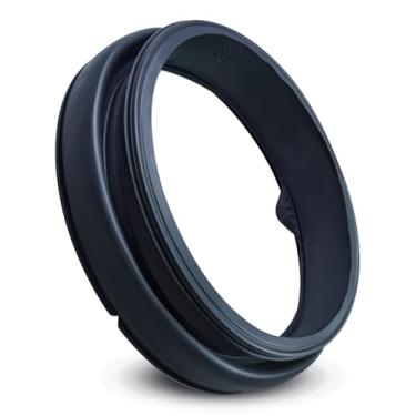 Imagem de WH08X10064 Junta de vedação de bota de porta de arruela adequada para máquinas de lavar de carga frontal GE, vedação de borracha de porta substitui AP5656609 3015111 PS6011699