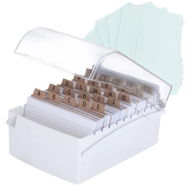 Imagem de Fichário de Mesa 5x8 com Tampa Mais Kit de Divisórias