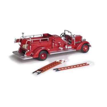Imagem de Miniatura caminhão de bombeiro lucky ahrens fox vc 1938 1/43 - Lucky M