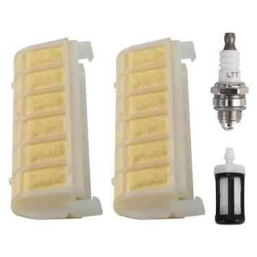 Imagem de Carbhub Pacote com 2 filtros de ar MS250 para Stihl 021 023 025 MS210 MS230 MS250C MS210C MS230C MS 250 230 210 peças de reposição de motosserra 1123 120 1613, 1123 120 1613. 12