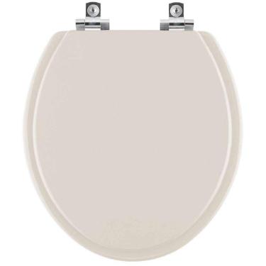 Imagem de Assento Sanitário Com Amortecedor Convencional Oval Amendoa Para Vaso Deca