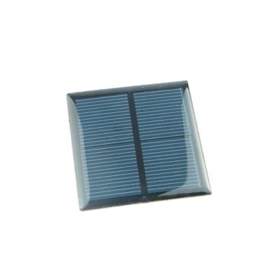 Imagem de CHANCS Painel solar pequeno 1V 500mA energia solar 0,5 W compacto 60 mm × 60 mm para projetos 1 v 1 peça