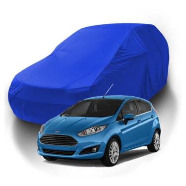 Imagem de Capa De Proteção Solar Para Ford Fiesta Todas Versões - Lobo sete, Azu