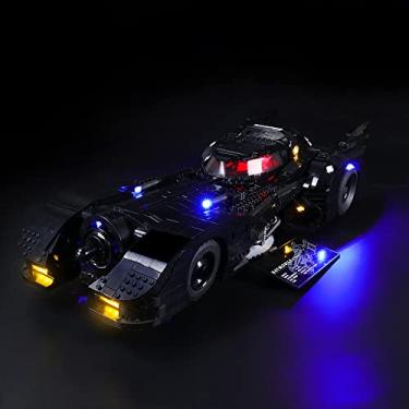 Imagem de GEAMENT LED Light Kit Compatible with Lego 1989 Batmobile - Lighting Set for 76139 Building Model (Model Set Not Included)