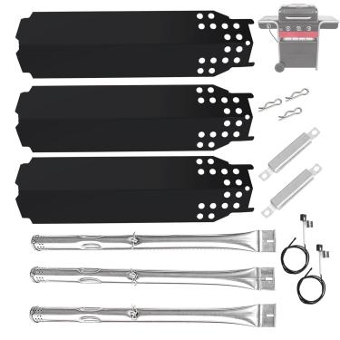 Imagem de BQMAX Peças de grelha para Charbroil Gas2coal 463370519 463370518 463340516 463370516 466370516 para peças Charbroil Gas2coal G553-0002-W1A G421-0500-W1 para Charbroil Gas 2 peças de reposição para