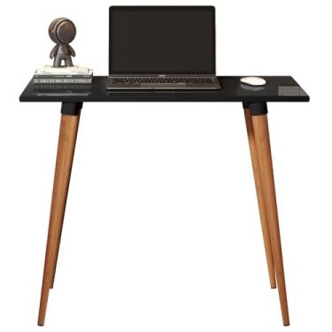 Imagem de Escrivaninha Mesa de computador Escritório Minimalista Retrô Sala Estudo Home (Freijo)
