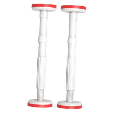 Imagem de Generic 2 peças de postes de suporte telescópicos, pernas de móveis de 7" a 17" ajustáveis, suportes de pia sob o suporte para barra de carga, sofá