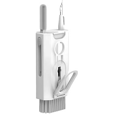 Imagem de Kit Limpeza PC – Limpador de Teclado Multifuncional 8 em 1 com Removedor de Teclas, Escova Retrátil, Limpador de Tela e Fones. Ideal para Notebook, Celular, Mouse e Eletrônicos
