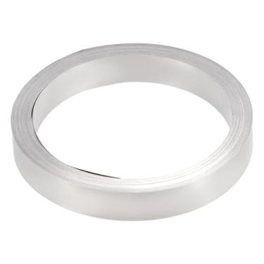 Imagem de Edinstry Tira de níquel 99,6% puro, 0,12 mm x 10 mm x 10 m, abas de níquel de alta condutividade para bateria de íon de lítio 18650, NiMH, NiCd, soldagem e solda por pontos, tom prateado resistente à