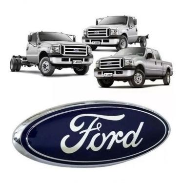 Imagem de Emblema Logo Grade Dianteira F250 F350 F4000 2007 Até 2016