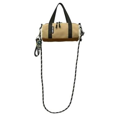 Imagem de Bolsa tiracolo multicolorida de montanha 2025 masculina e feminina bolsa de ombro único diária, Cor cáqui