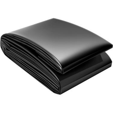 Imagem de Revestimento de lagoa preta revestimentos de lagoas à prova d'água para piscina de peixes, forro flexível de lagoa 1x2m 2x4m 5x6m 6x9m 7x12m, revestimento de água de tijolos de membrana exte