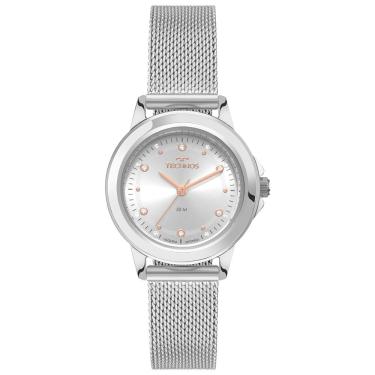Imagem de Relógio Technos Feminino Boutique Prata - 2036nbc-1k