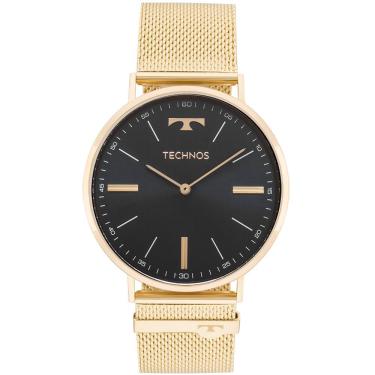 Imagem de Relógio Technos Unissex Slim Dourado - 2025ltjs-4p 2025ltjs-4p
