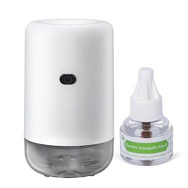 Imagem de Ddrihlees Repelente De Mosquitos Ddrihlees, Eletrônico Usb Para Uso Interno, Inclui Refil 280 Horas Casa, Quarto E Escritório