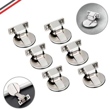Imagem de Kit 6 Prendedor Fixador Trava Porta Magnético Batedor - M1