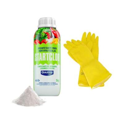Imagem de Desinfetante Sanitizante P Luva Latex Legumes E Frutas - Qualifood