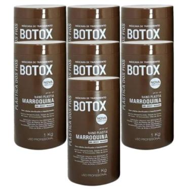 Imagem de combo 7 Botox Plastica dos Fios  Marroquina Alisamento e Redutor de Vo