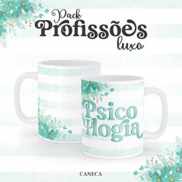 Imagem de Caneca Cerâmica Profissão Luxo Psicologia - Premium