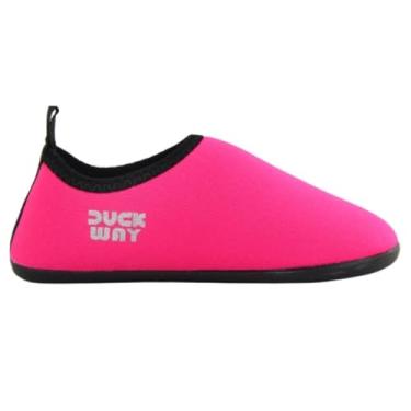 Imagem de Sapatinha Tenis Infantil Antiderrapente Praia Piscina Duck Way (29/30, Rosa)