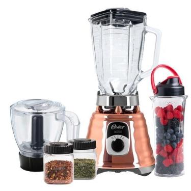 Imagem de Kit Oster New Osterizer Liquidificador E Acessórios Cobre 110V, Cobre,