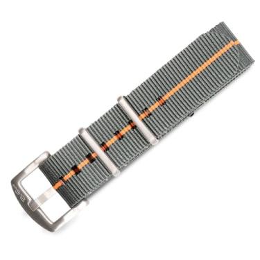 Imagem de BluShark, Pulseira de relógio à prova d'água, estilo militar, compatível com todas as marcas de relógios, acessórios de relógio de pulso de nylon durável com fivela de aço inoxidável - 18 mm, 20 mm