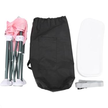 Imagem de Viagem portátil assento para bebês elegante elegante e elegante Cadeira de jantar ao ar livre para camping para acampamento Atividades internas de alta qualidade plástico 14,37 (Rosa)