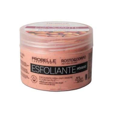 Imagem de Esfoliante Rosto e Corpo Pêssego 300g Probelle Laboratório