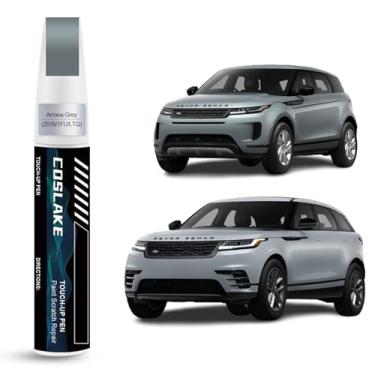 Imagem de COSLAKE Tinta de retoque de carro (cinza Arroios (2516/1FU/LTQ)) para Landrover, kit de reparo de arranhões de pintura de carro, solução rápida e fácil de reparar, caneta removedor de arranhões 2 em 1