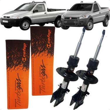 Imagem de Par Amortecedor Dianteiro Cofap Strada 2001 a 2019