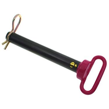 Imagem de SpeeCo S70057200 Pino de engate de cabeça vermelha para tratores e reboques, 3,1 cm por 21,3 cm