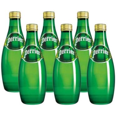 Imagem de Água Mineral Perrier Gaseificada 330ml 06 Unidades