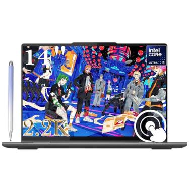 Imagem de Notebook Lenovo Slim Yoga 7i 2 em 1 de 14 polegadas – Tela multitoque WUXGA de 300 nits – Intel Evo 10-Core i5-1335U (i7-1265U) – Thunderbolt4 – WiFi 6E – Teclado retroiluminado – Win11/caneta Stylus