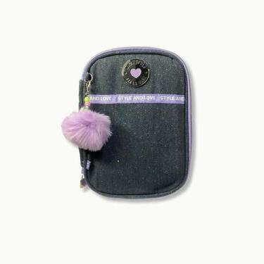 Imagem de Estojo box Kika jeans sortido - Kika style, Azul-Escuro