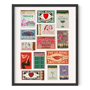 Imagem de HAUS AND HUES Eclectic Matches Impressão artística sem moldura, 20 x 25 cm