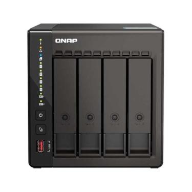 Imagem de Storage QNAP NAS, 4 BAIAS, Intel Celeron J6412 4-core/4-thread, Torre