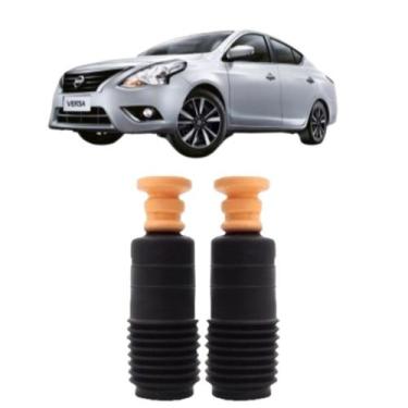Imagem de Kit Batente Coifa Amortecedor Dianteiro Versa - Solupe Parts