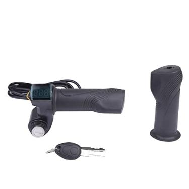 Imagem de Voltímetro de Scooter 48V 36V 24V Grips e Kit de Bicicleta Com Tensão Digital Em Tempo Real para Chumbo, Lítio, água, Baterias Secas